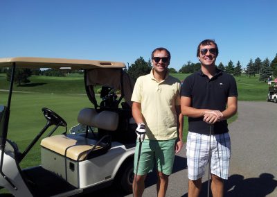 Golfers at Fore For Shan
