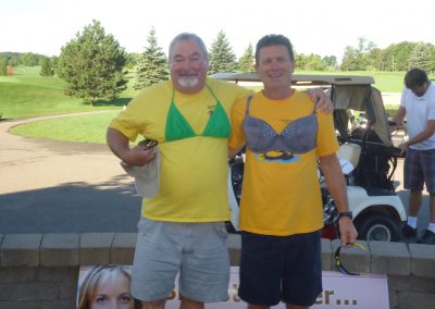 Men in bras at Fore for Shan