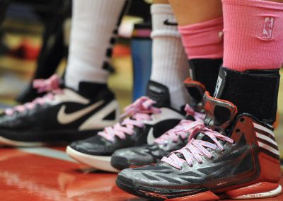 SAIT 2014 - Women's Basketball team shoes
